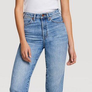 Wrangler Highrise straight leg jean